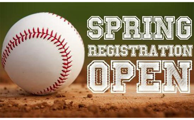 SPRING REGISTRATION NOW OPEN